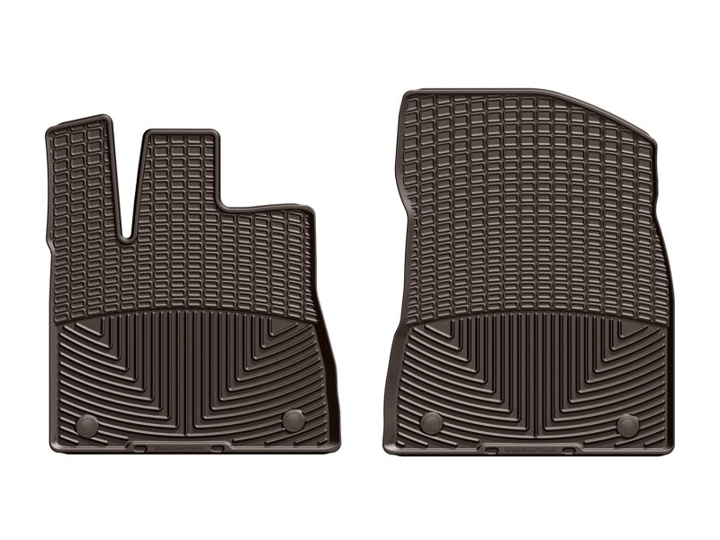 WeatherTech 2016+ Lexus RX (350/350 F-Sport/450h/450h F-Sport) Front Rubber Mats Cocoa W421CO