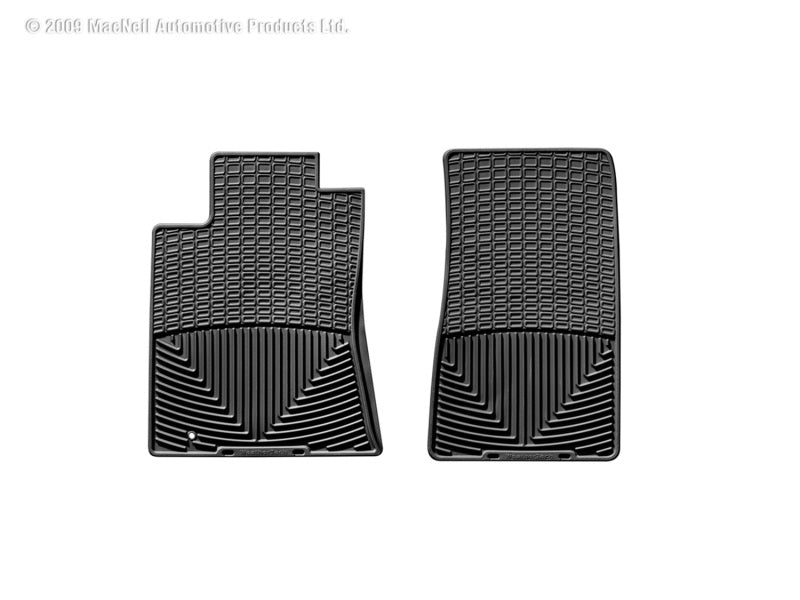 WeatherTech 08-10 Cadillac CTS Front Rubber Mats Black W93