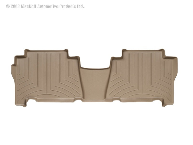 WeatherTech 09+ Kia Borrego Rear FloorLiner Tan 451822