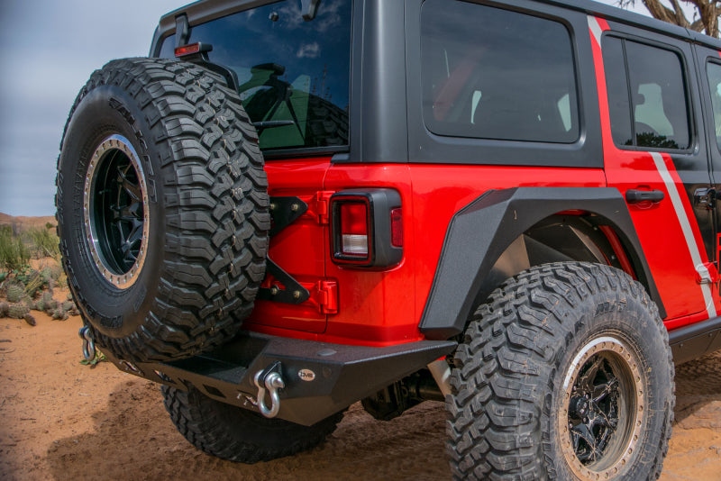 Dv8 Offroad Tcjl-01 Spare Tire Carrier For 2018-Current Fits Jeep Wrangler Jl
