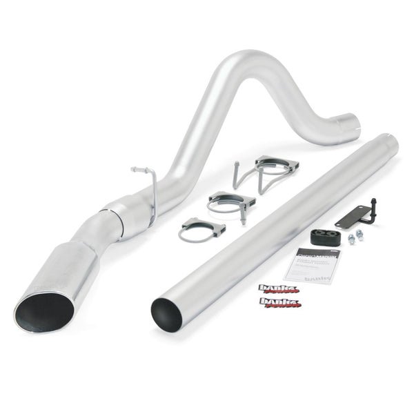 Banks Power 08-10 Ford 6.4L ECSB/CCSB (SWB) Monster Exhaust System SS Single Exhaust w/ Chrome Tip 49780