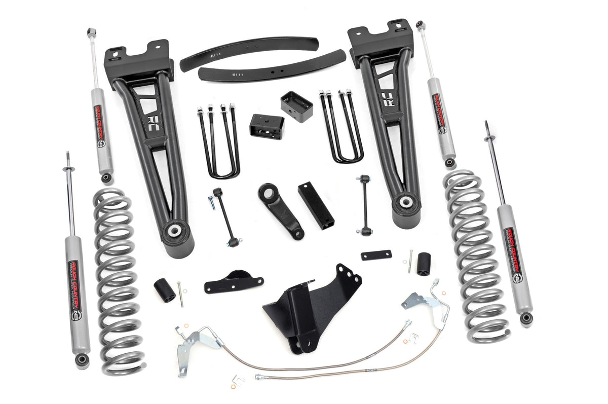 Rough Country 6 Inch Lift Kit Diesel Radius Arm Fits Ford F-250/F-350 Super Duty (08-10) 538.20
