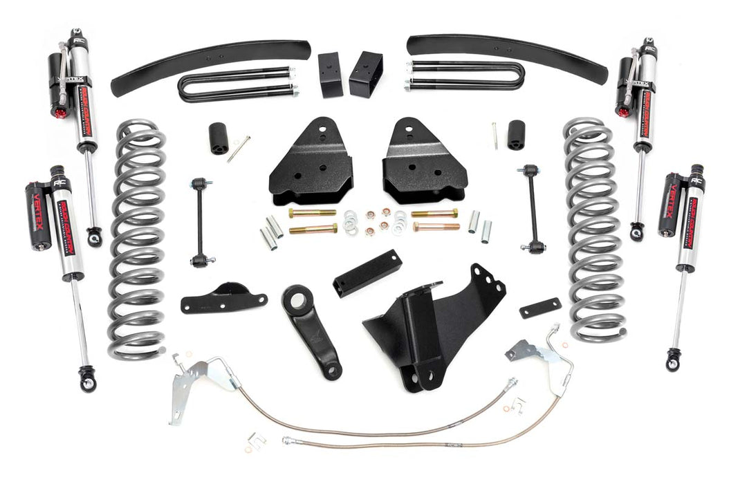 Rough Country 6 Inch Lift Kit Gas Vertex Ford F-250/F-350 Super Duty (08-10) 59750