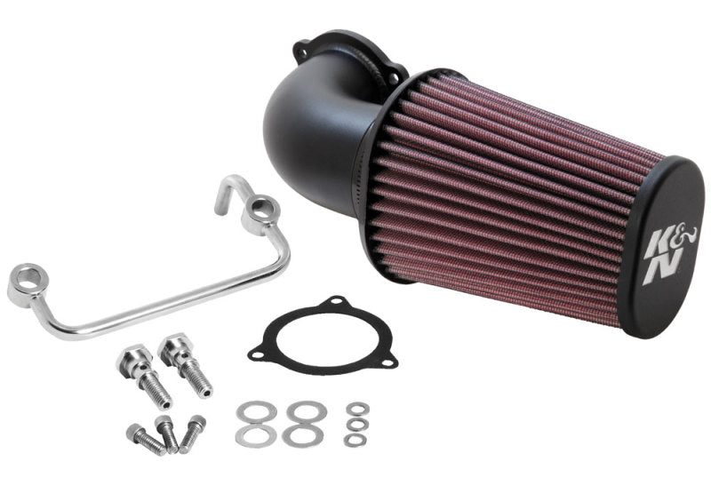 K&N Cold Air Intake Kit: Guaranteed To Increase Horsepower: Fits 2008-2017 Harley Davidson (Softail, Heritage, Fat Boy, Breakout, Police, Ultra, Street Glide, Other Select Models) 57-1122