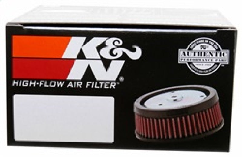 K&N 4in ID / 5.5in OD / 2in H Custom Assembly Filter designed to fit Harley-Davidson Motorcycle RK-3201