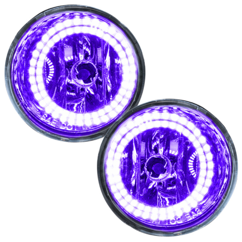 Oracle Lighting 04-15 Compatible with Nissan Titan Pre-Assembled LED Halo Fog Lights -UV/Purple SEE WARRANTY 8177-007