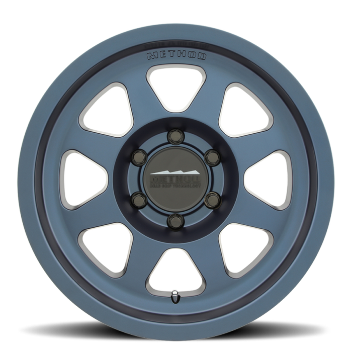 Method MR701 18x9 +25mm Offset 5x150 110.5mm CB Bahia Blue Wheel MR70189058625