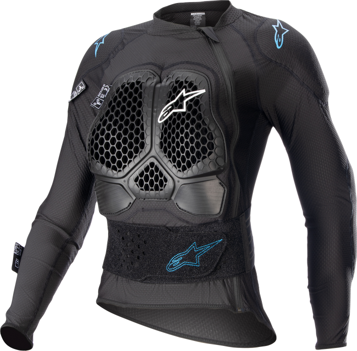 Alpinestars Stella Bionic Action V2 Jacket (Black Cyan, Small)