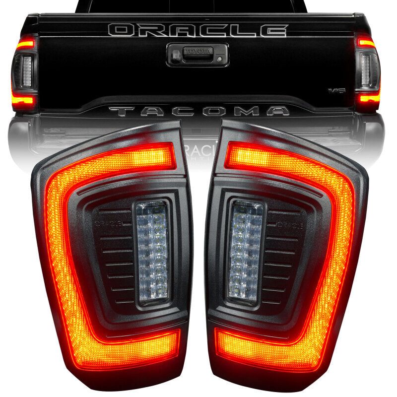 Oracle Lighting 2016-2023 Gen 3 Toyota Tacoma Flush Style LED Tail Lights SEE WARRANTY 5911-504
