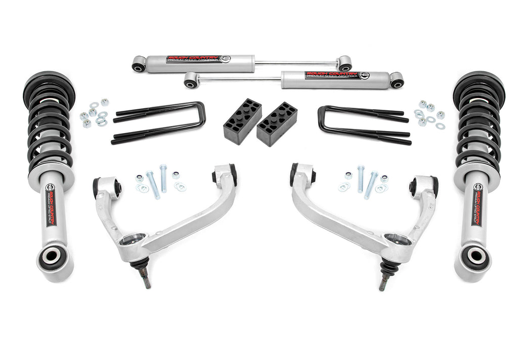 Rough Country 3 Inch Lift Kit N3 Struts Ford F-150 4Wd (2009-2013) 54431