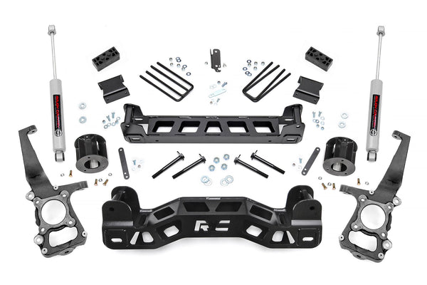 Rough Country 4 Inch Lift Kit Fits Ford F-150 2WD (2011-2014) 57230