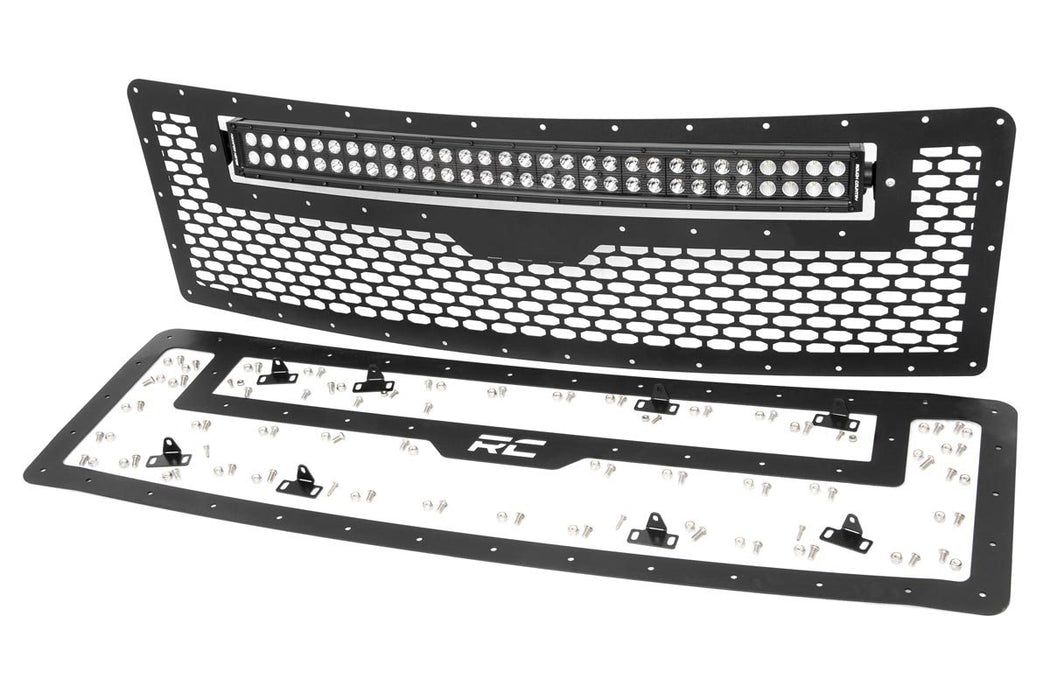 Rough Country Mesh Grille 30" Dual Row Led Black Ford F-150 2Wd/4Wd (09-14) 70233