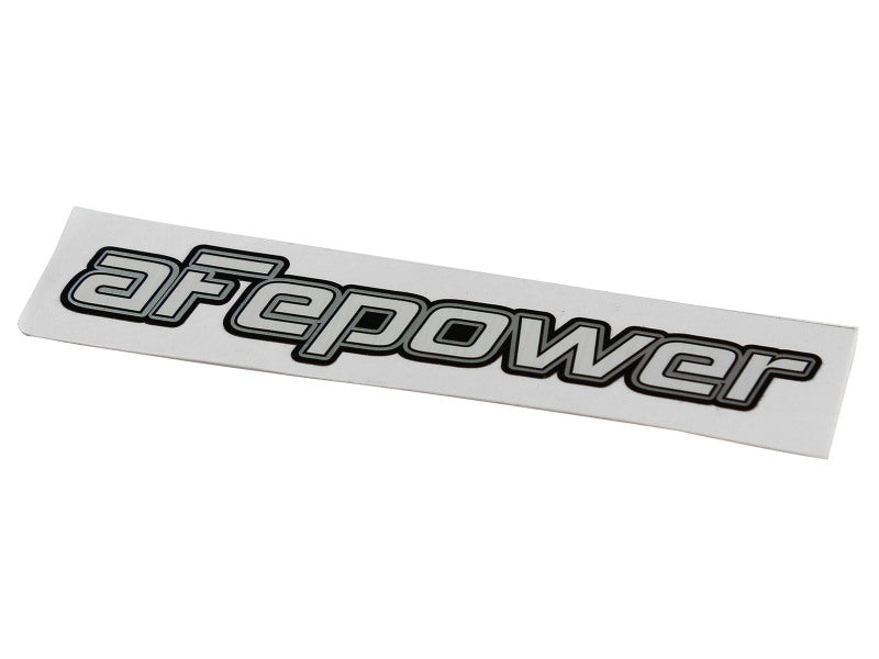 aFe Power Metalized .90in x 4in Decal 40-10144