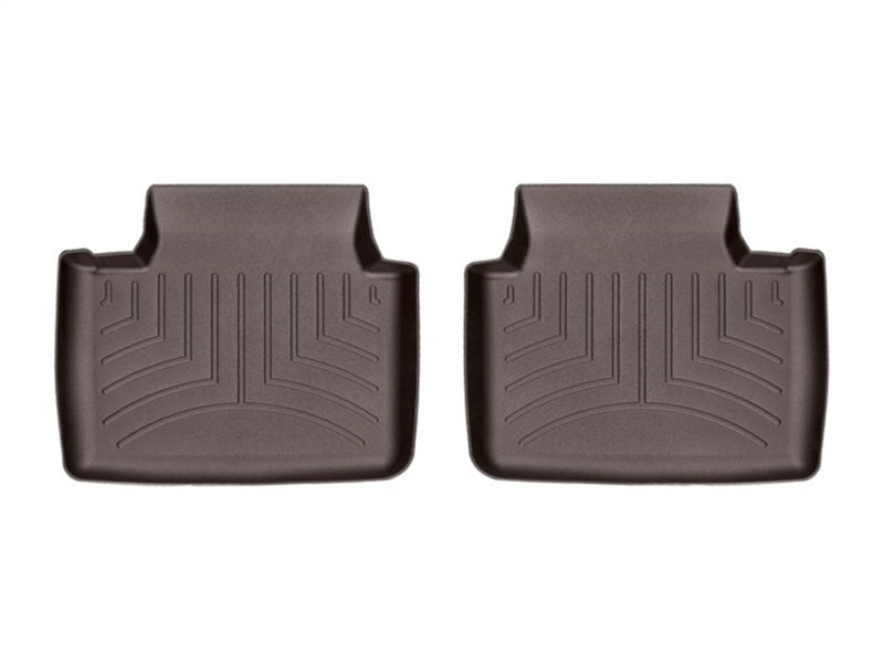 WeatherTech 2017+ Porsche Panamera Rear FloorLiner Cocoa 4711802