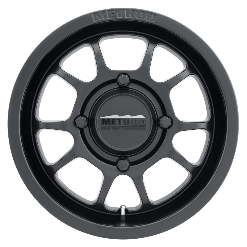 Method MR409 Bead Grip 15x7 / 5+2/38mm Offset / 4x136 / 106.25mm CB Matte Black Wheel MR40957047552