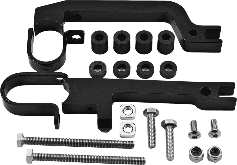 PowerMadd 34450 Black Sentinel Handguard Snowmobile Mount Kit