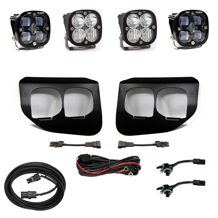 Baja Designs Ford Super Duty (20-On) Fog Lights Dual FPK SAE/Pro DC Baja Designs 447736