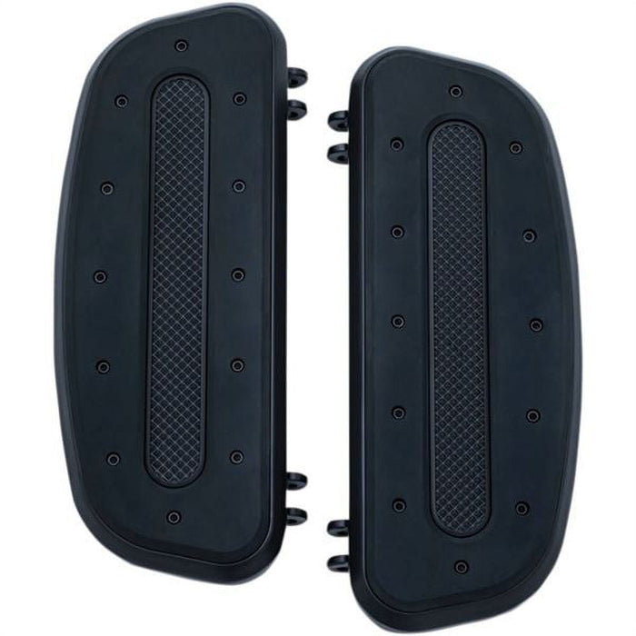 Kuryakyn Heavy Industries Driver Floorboards, Black 41-9850 1621-0769 7042