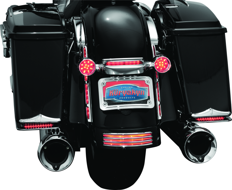 Kuryakyn Motorcycle Accent Lighting Accessory: Led Lighted Turn Signal Bar