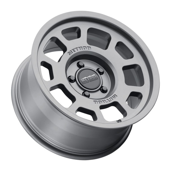 Method MR705 17x8.5 +25mm Offset 5x5 71.5mm CB Titanium Wheel MR70578550825