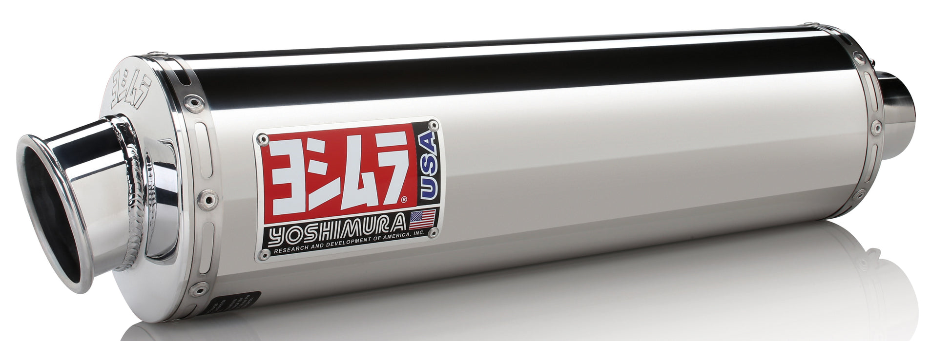 Yoshimura 1215255-CA RS-3 Street Series Slip-On - Stainless Steel Muffler