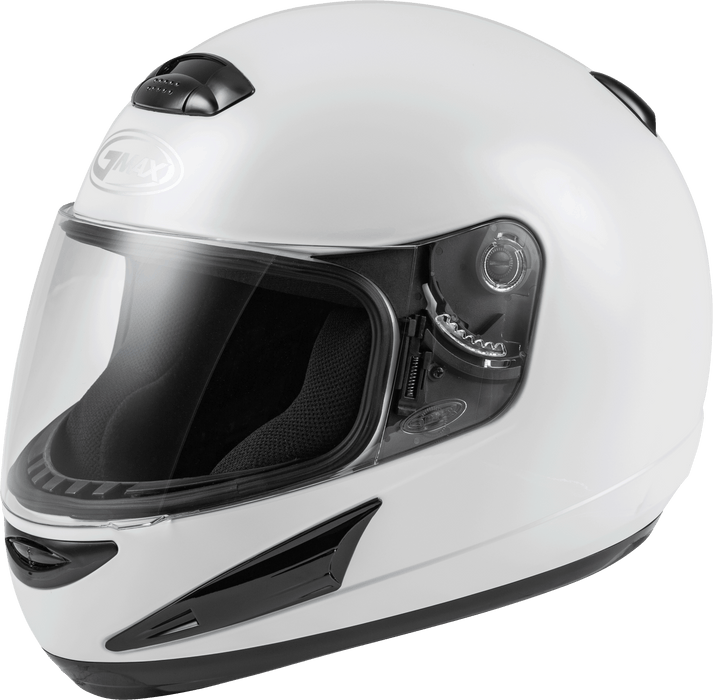 Gmax Gm-38 Full-Face Street Helmet (White, X-Small) G138013