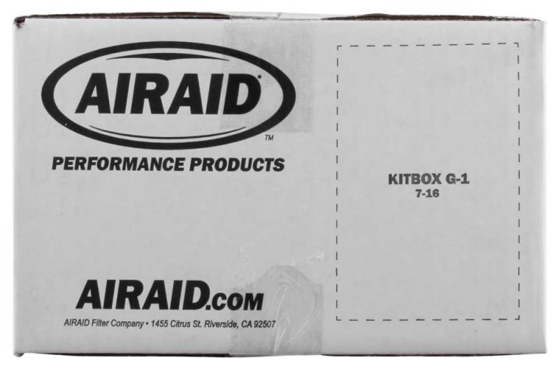 Airaid Cold Air Intake System By K&N: Increased Horsepower, Dry Synthetic Filter: Compatible With 2015-2017 Ford (Mustang Gt) Air- 451-732