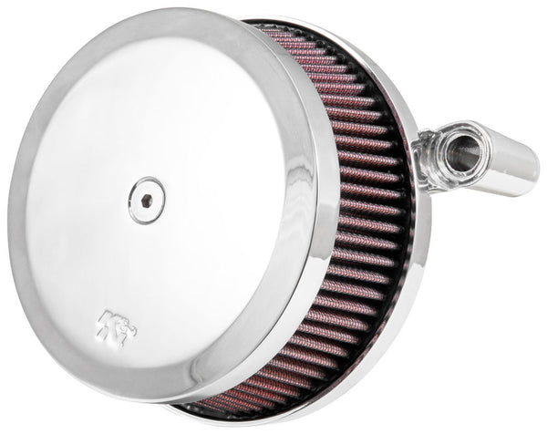 K&N RK-3946 Intake System (Harley Davidson),CHROME, Red