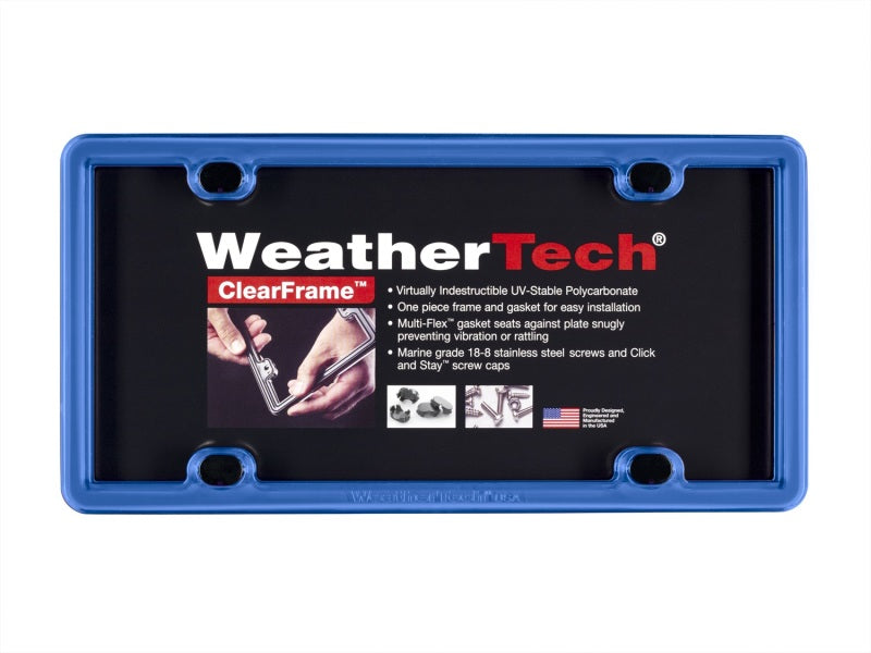 WeatherTech ClearFrame Blue 8ALPCF21