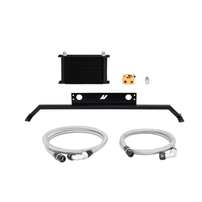 Mishimoto 11-14 Ford Mustang GT 5.0L Oil Cooler Kit Black MMOC-MUS-11TBK