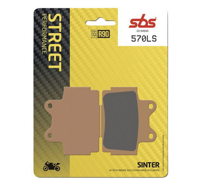 SBS 570LS Sintered-Street Rear Brake Pads