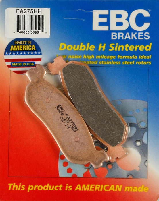 EBC DOUBLE-H SINTERED BRAKE PADS REAR 99-02 YAMAHA YZF600R