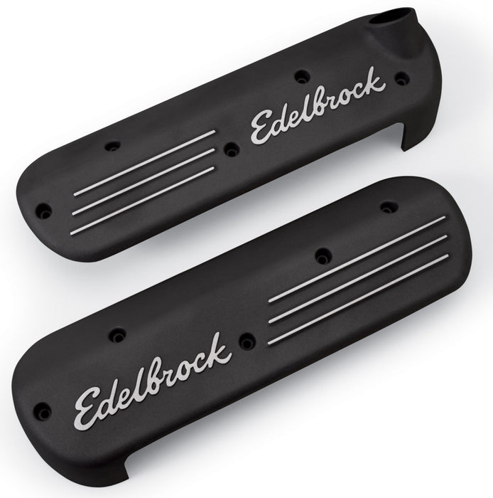 Edelbrock Coil Cover GM Gen 3 LS1 Black Coated 41183