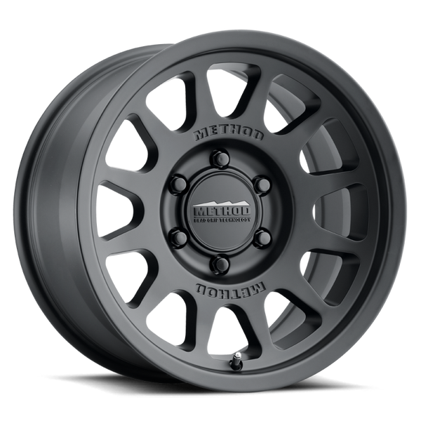 Method MR703 17x8.5 0mm Offset 6x5.5 106.25mm CB Matte Black Wheel MR70378560500