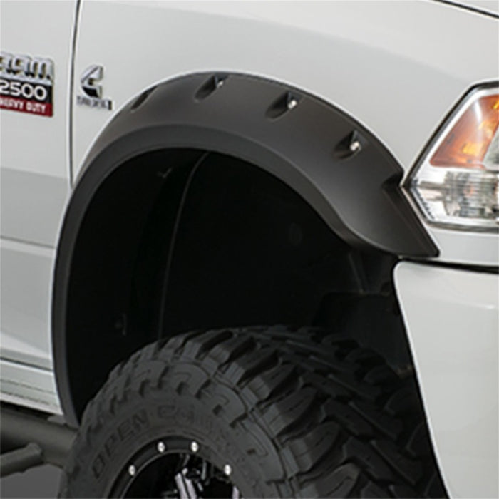 Bushwacker 15-18 Chevy Silverado 2500 HD Max Pocket Style Flares 2pc Black 40091-02