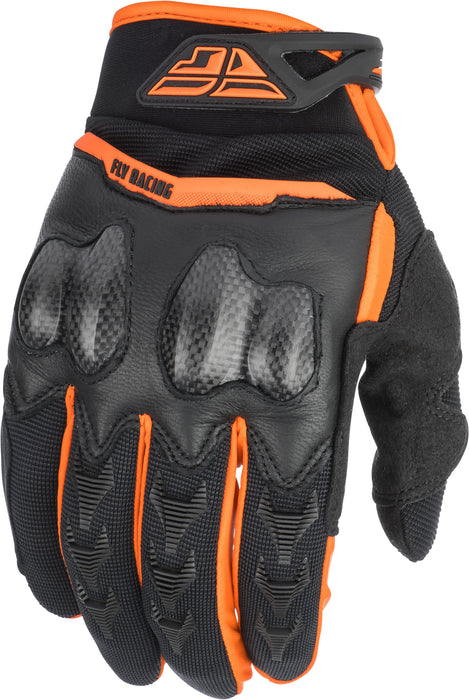 Fly Racing Patrol XC Riding Gloves (Orange/Black, Large)