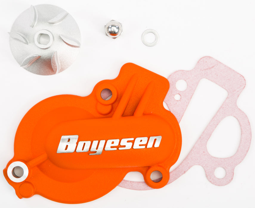 Boyesen Waterpump Cover & Impeller Kit Orange WPK-45AO