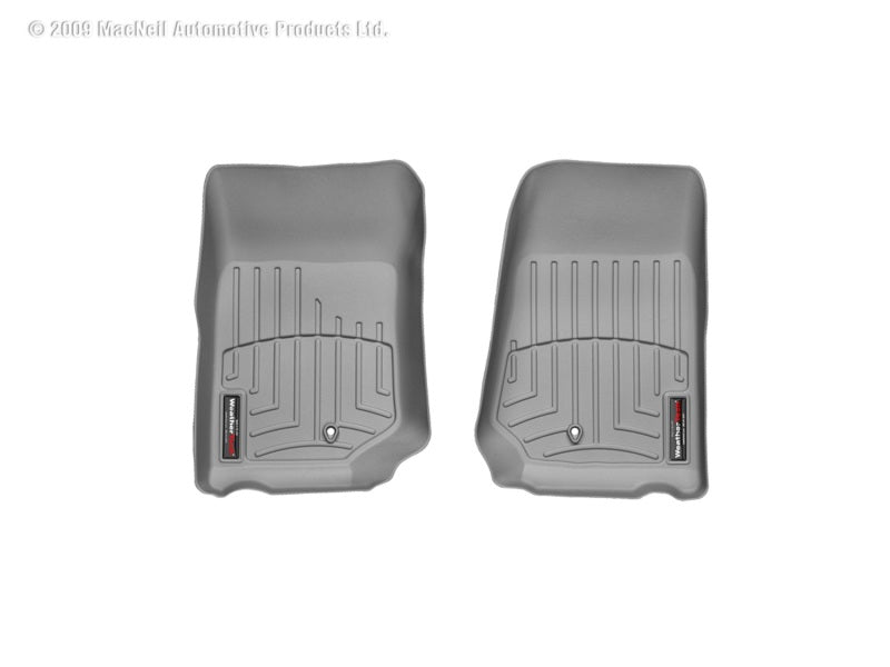 WeatherTech 07+ compatible with Jeep Wrangler Front FloorLiner Grey 461051