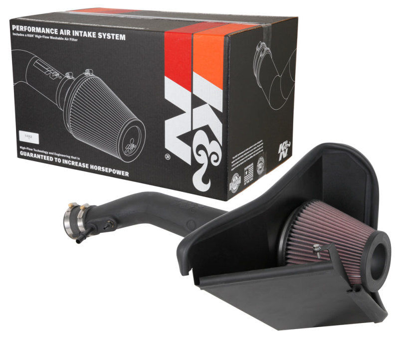 K&N 63 Series AirCharger Performance Intake 17-18 Ford Edge L4-2.0L F/I 63-2611