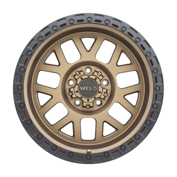 Weld Off-Road W115 17X8.5 Cinch 5X110 5X127 ET38 BS6.25 Satin Bronze / Satin Black 71.5 W11578532625