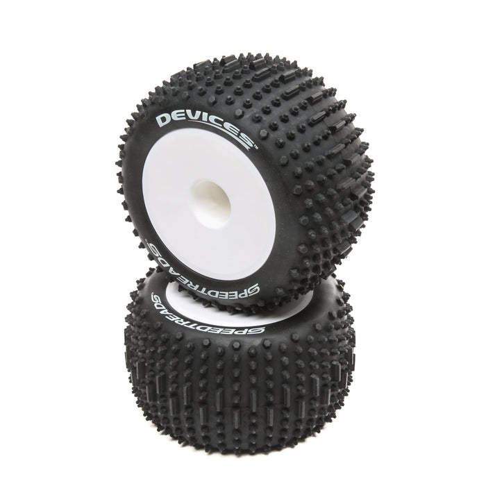 Dynamite SPEEDTREADS Devices 1/8TH MT TIRES MNTD 2 DYNW0041