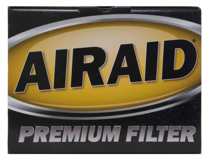 Airaid Universal Clamp-On Air Filter: Oval Tapered; 6 In (152 Mm) Flange Id; 9.5 In (241 Mm) Height; 9 In X 7.5 In (229 Mm X 191 Mm) Base; 6.375 In X 3.75 In (162 Mm X95 Mm) Top 723-127
