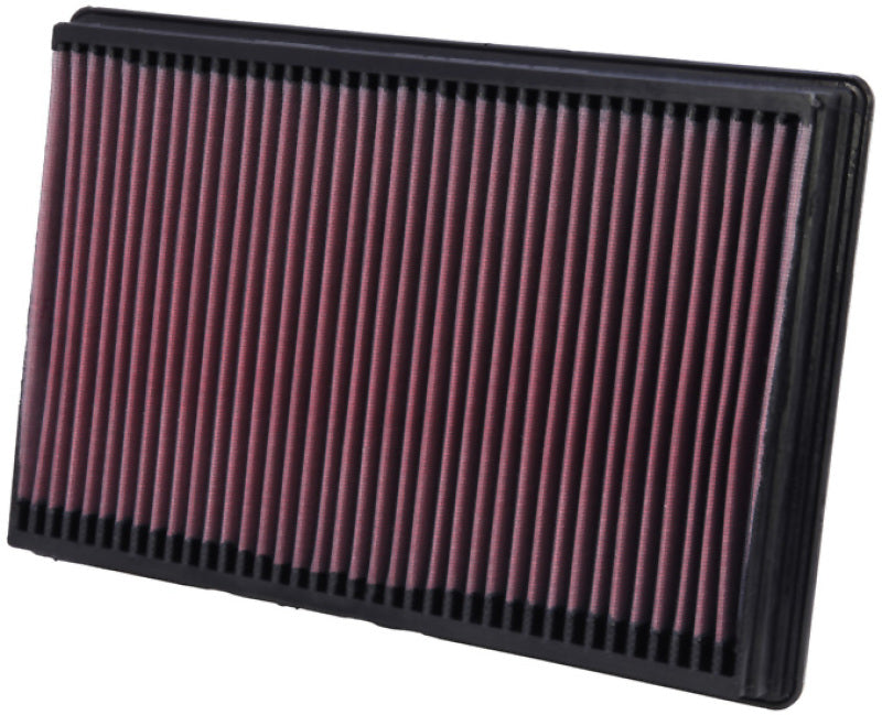 K&N 02-10 Compatible with Dodge Ram 1500/2500/3500 3.7/4.7/5.7L Drop In Air Filter 33-2247
