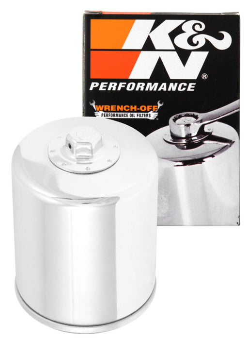 K&N Motorcycle Oil Filter: High Performance, Premium, Designed to be used with Synthetic or Conventional Oils: Fits Select Harley Davidson Motorcycles, KN-174C