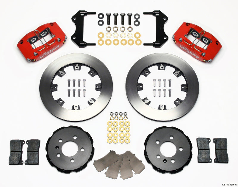 Wilwood Dynapro Radial Front Kit 12.19in Red 99-03 Jetta IV & Golf IV 140-8276-R