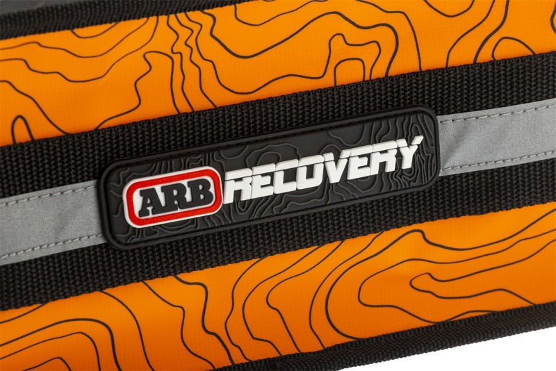 ARB ARB504A Micro Recovery Bag Updated in Black and Orange, Smallest Travel Organizer to Fit The Most Basic and Important Recovery Gear like Gloves and Shackles