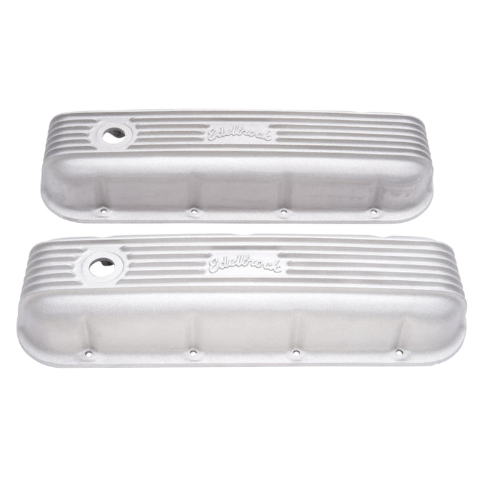 Edelbrock Valve Cover Classic Series Chevrolet 1965 and Later 396-502 V8 Satin 41859