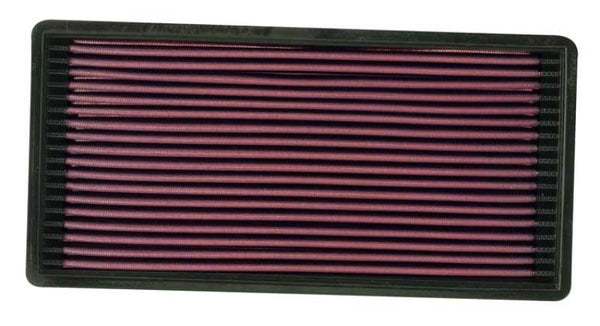 K&N Replacement Air Filter AIR FILTER, compatible with Jeep CHEROKEE, COMANCHE, WAGONEER 2.5L/4.0L 87-95 33-2018