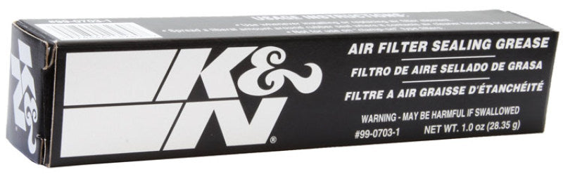 K&N Sealing Grease: 1 Oz; Prevents Air Leaks With Airtight Fit; 99-0703-1