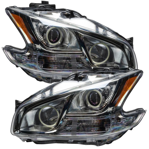 Oracle 09-13 Compatible with Nissan Maxima SMD HL (Non-HID)-Chrome ColorSHIFT w/ BC1 Controller SEE WARRANTY 7177-335